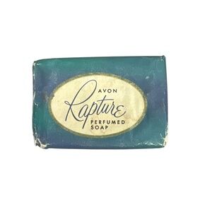 Vintage Avon Rapture Perfumed Soap Bar